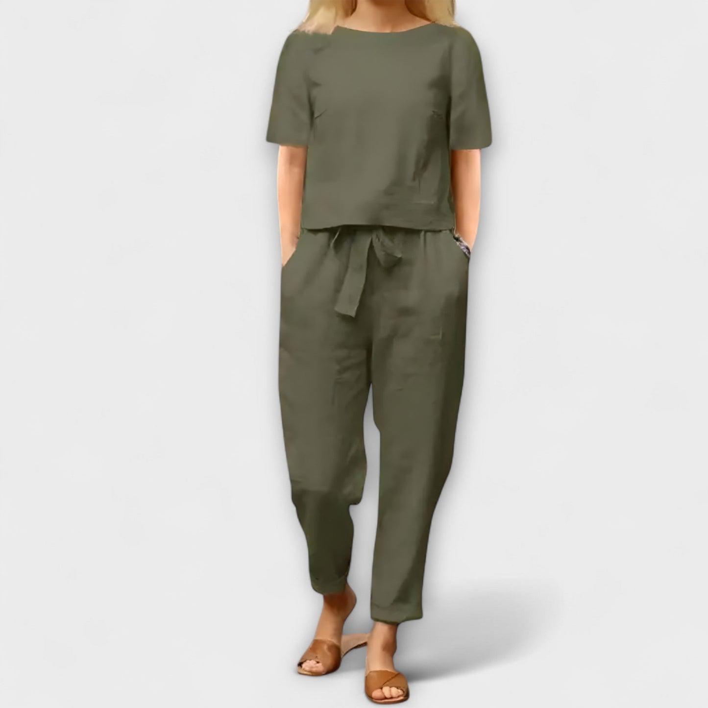 Σοφία – Σετ Λινών Δύο Τεμαχίων