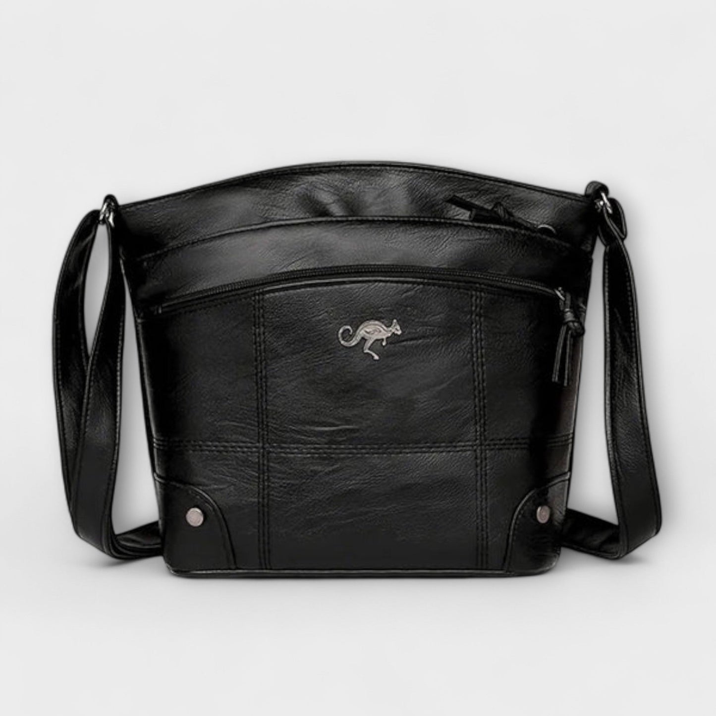 Αυγούρα – Δερμάτινη Τσάντα Χειρός