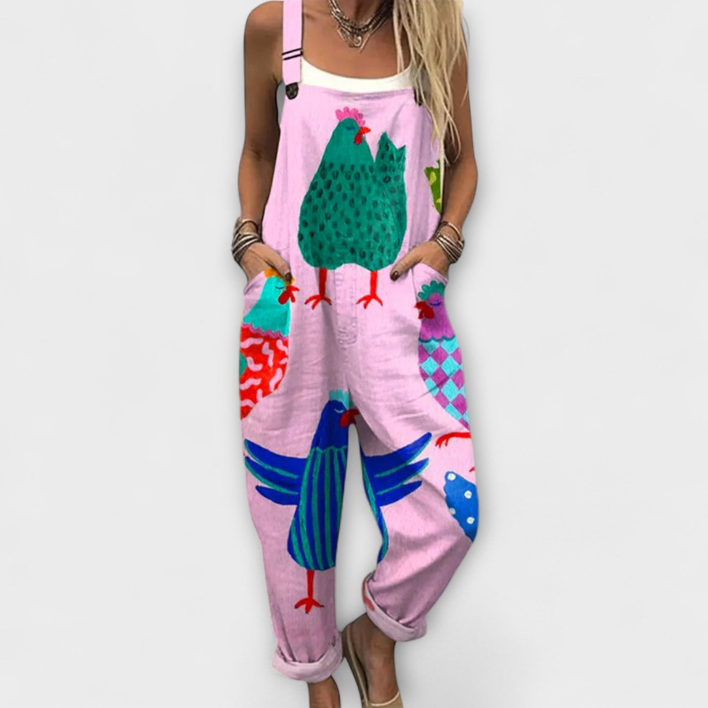 Μπρίζια – Λουλουδάτο Ολόσωμο Σακάκι