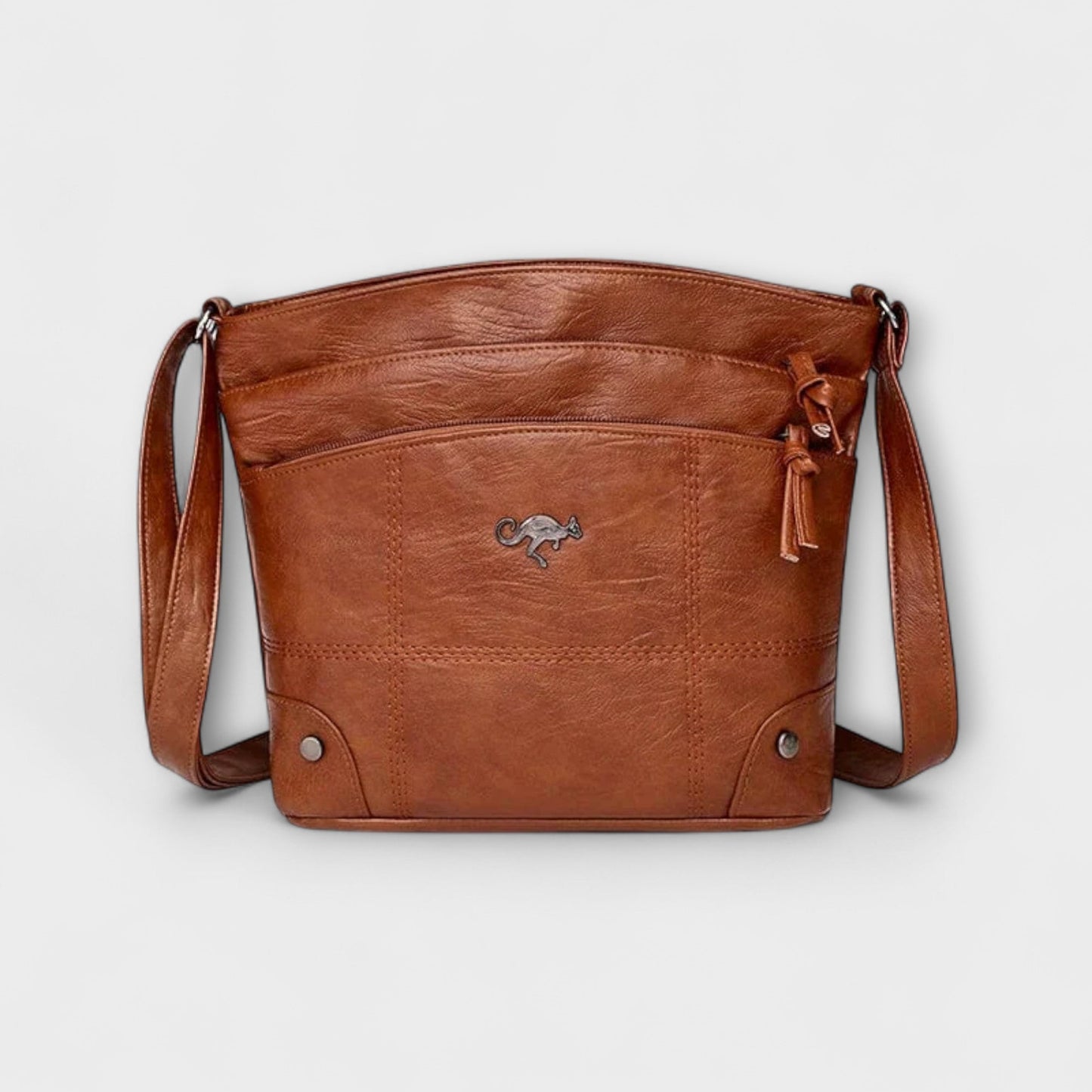 Αυγούρα – Δερμάτινη Τσάντα Χειρός