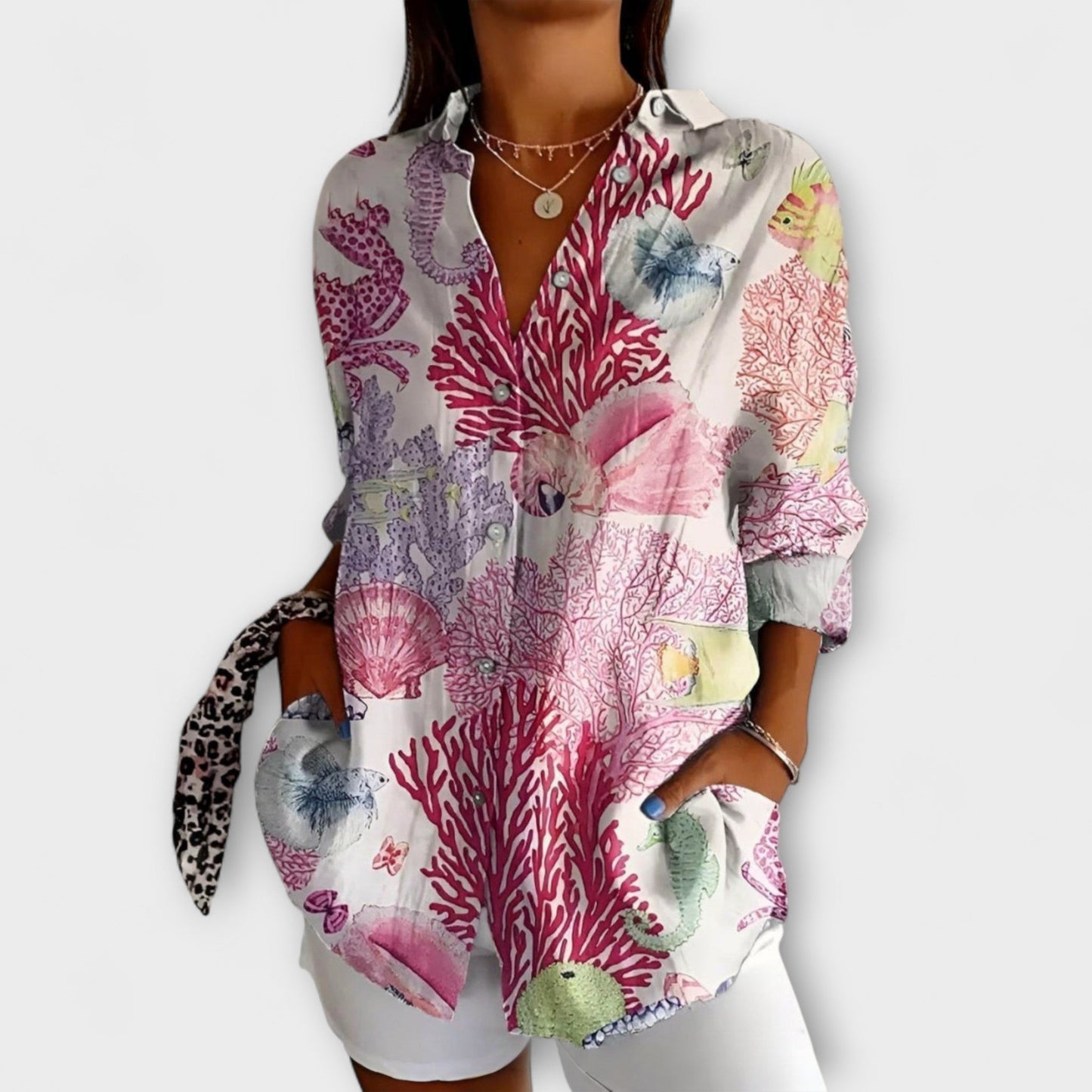 Άλις – Λουλουδάτο Πουκάμισο