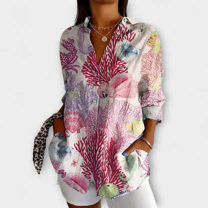 Άλις – Λουλουδάτο Πουκάμισο