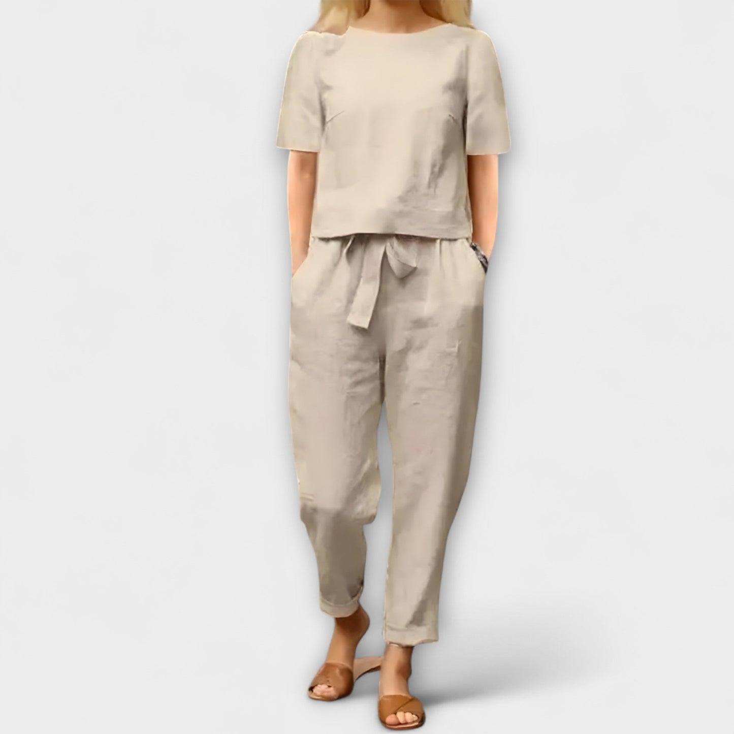 Σοφία – Σετ Λινών Δύο Τεμαχίων