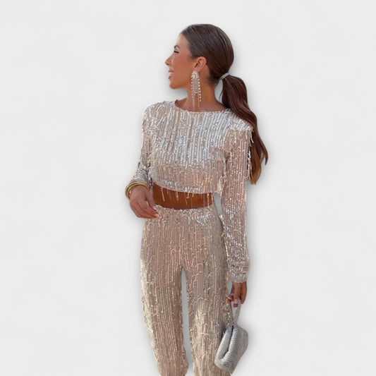 Γκρέτα – Σετ Λινών Παγιέτες