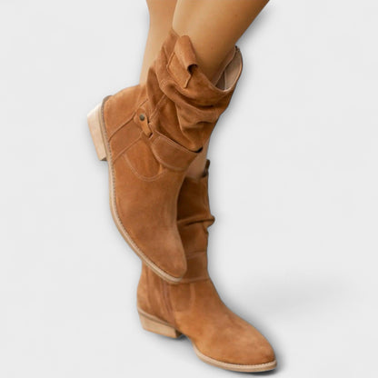 Αυγούρα – Σουέτ Μπότες Ύψους Αστραγάλου