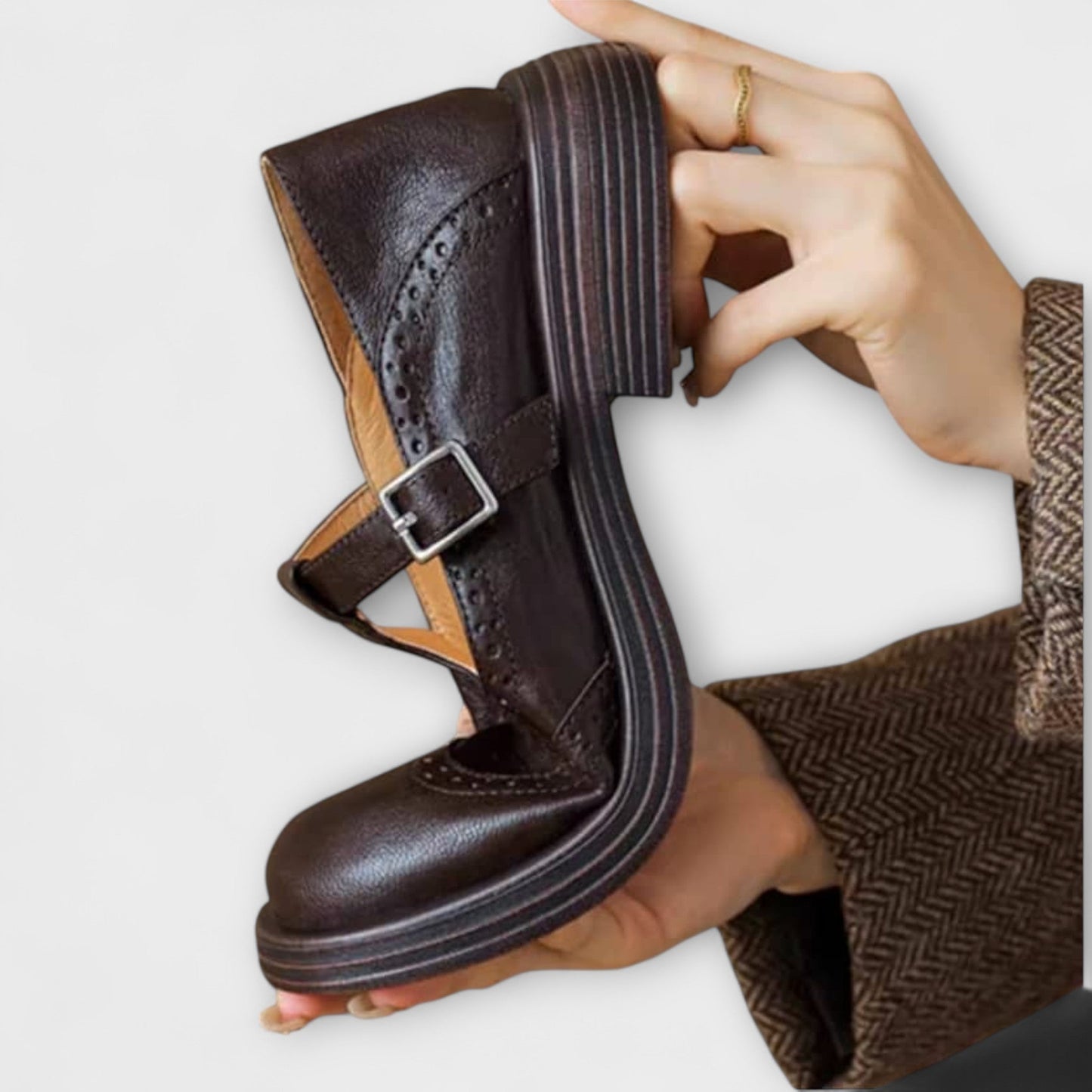 Ματρόνα – Δερμάτινα Σανδάλια